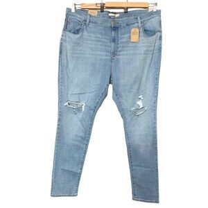 NEW $70 Levi’s 721 High Rise Skinny Stretch Jeans NWT - SIZE 22w
